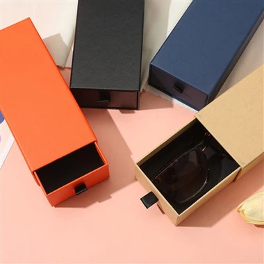 Caja de embalaje de papel para gafas