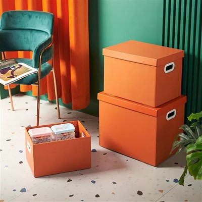 Caja de almacenamiento decorativa moderna