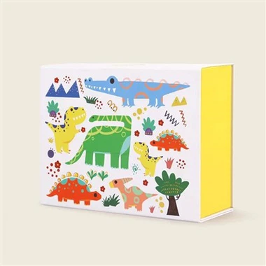 Cajas de embalaje para ropa infantil plegables y magnéticas