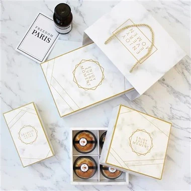 Cajas de cartón para embalaje de panadería con separadores