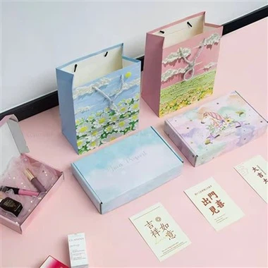 Cajas de envío plegables de cartón corrugado para impresión